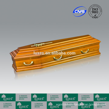 Italian Style Solid Wood Coffin